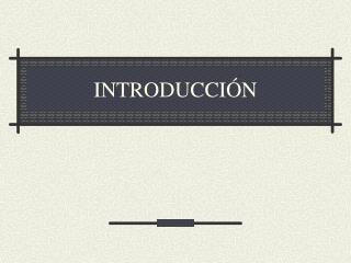 introducci n