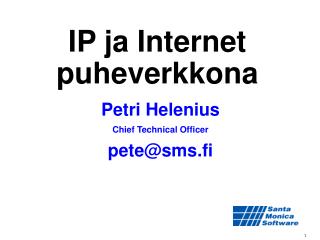ip ja internet puheverkkona