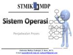 Penjadwalan Proses - slide 1