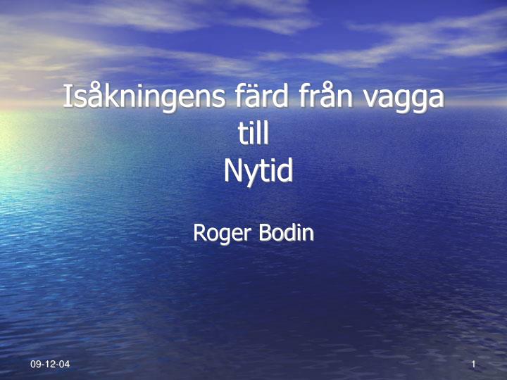 roger bodin