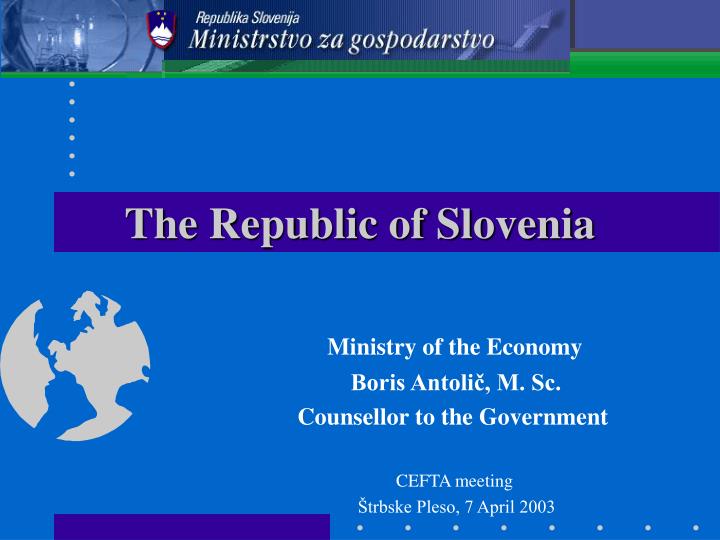 the republic of slovenia