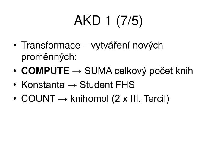 akd 1 7 5