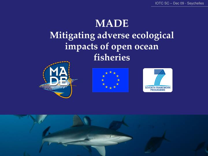 made mitigating adverse ecological impacts of open ocean fisheries