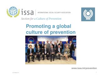 Promoting a global culture of prevention
