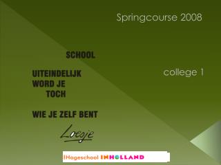 springcourse 2008