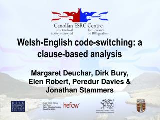 Welsh-English code-switching: a clause-based analysis