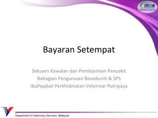 bayaran setempat