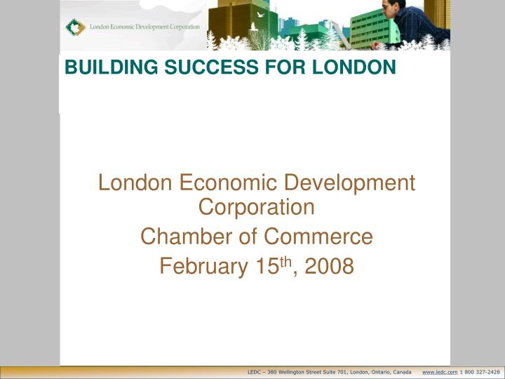 building success for london