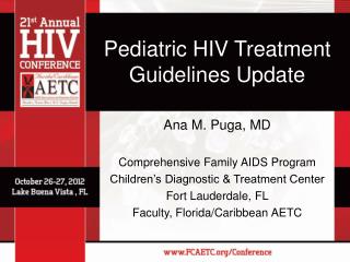 Pediatric HIV Treatment Guidelines Update