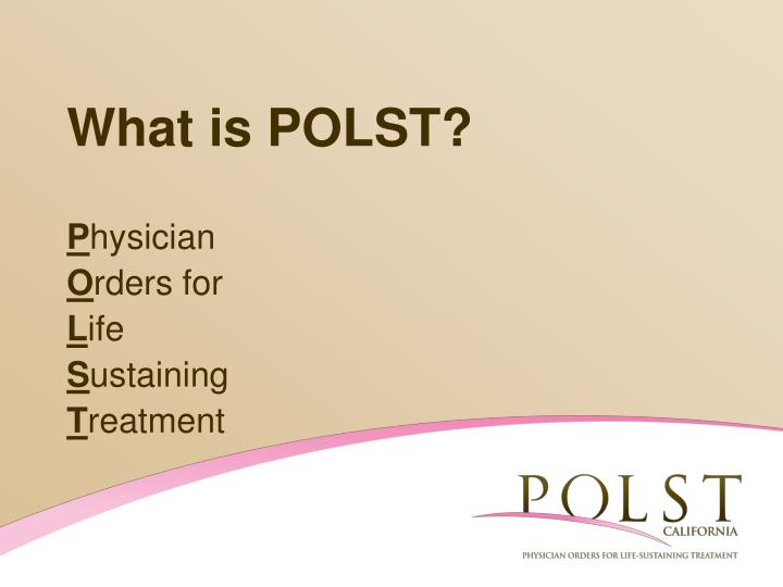 what is polst