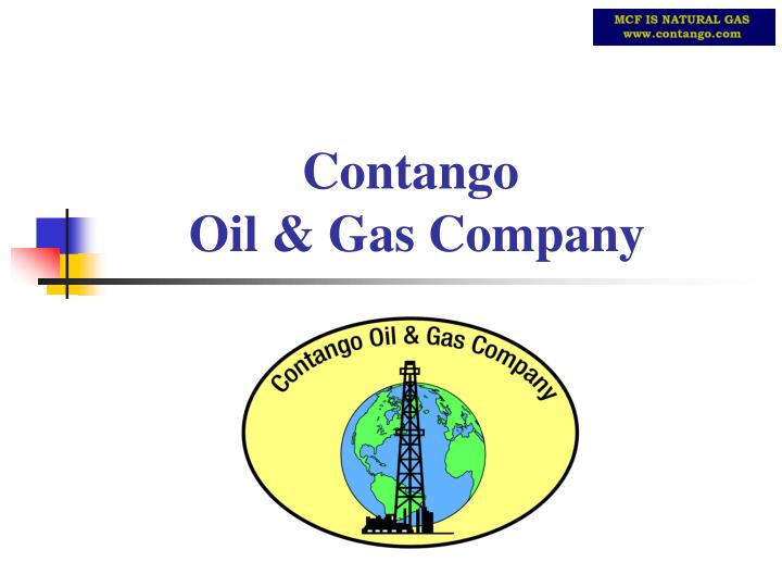 contango oil gas company