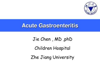 Acute Gastroenteritis