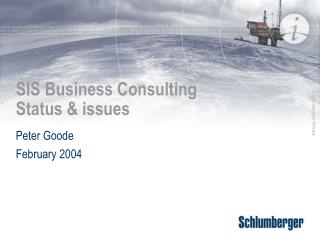 SIS Business Consulting Status &amp; issues