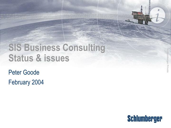 sis business consulting status issues