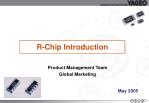 R-Chip Introduction - slide 1
