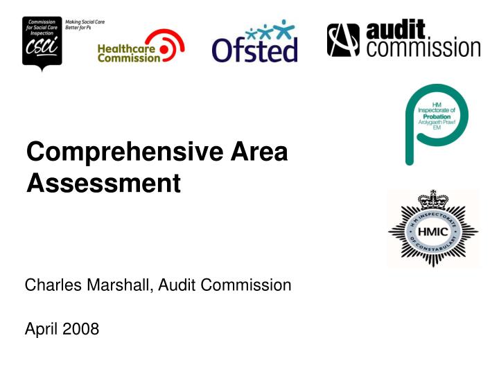 comprehensive area assessment