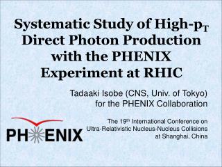 Systematic Study of High-p T Direct Photon Production with the PHENIX Experiment at RHIC