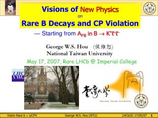 Visions of New Physics on Rare B Decays and CP Violation