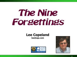 Lee Copeland lee@sqe