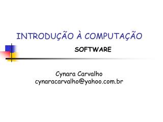 introdu o computa o