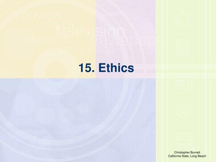 15 ethics