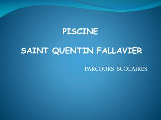 parcours scolaires