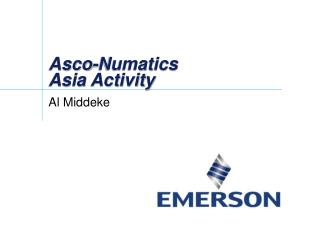 Asco-Numatics Asia Activity