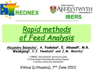 Rapid methods of Feed Analysis