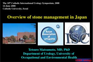 Overview of stone management in Japan