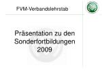 FVM-Verbandslehrstab - slide 1
