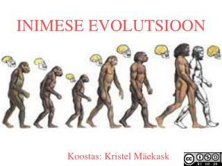 inimese evolutsioon