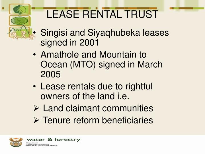 lease rental trust