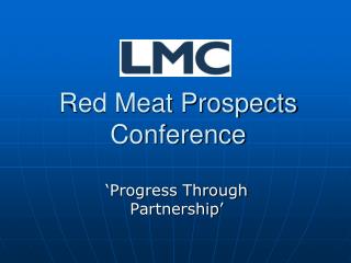 Red Meat Prospects Conference