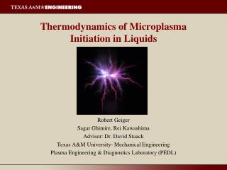 Thermodynamics of Microplasma Initiation in Liquids