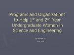 Empowering Women in Engineering: Programs & Organizations - slide 1