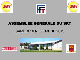assemblee generale du srt