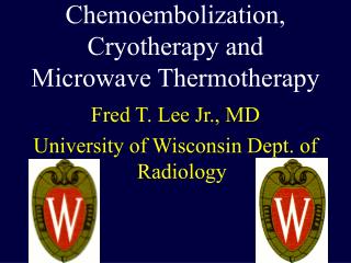 Chemoembolization, Cryotherapy and Microwave Thermotherapy