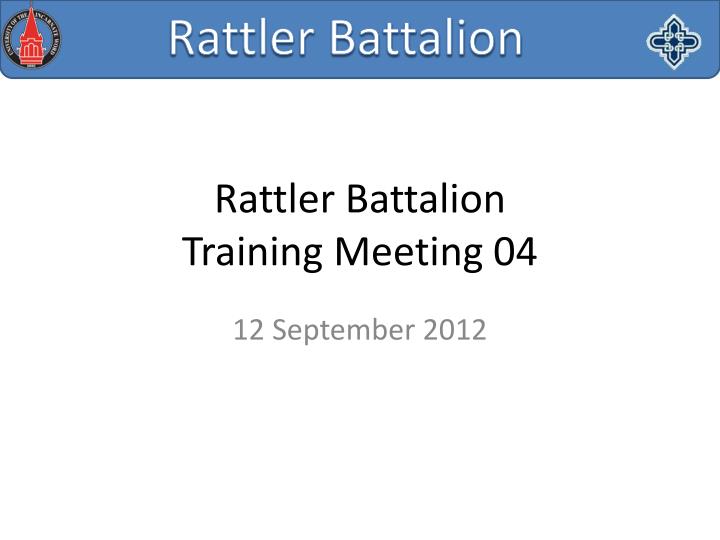 rattler battalion training meeting 04