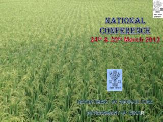 National Conference 24 th &amp; 25 th March 2013