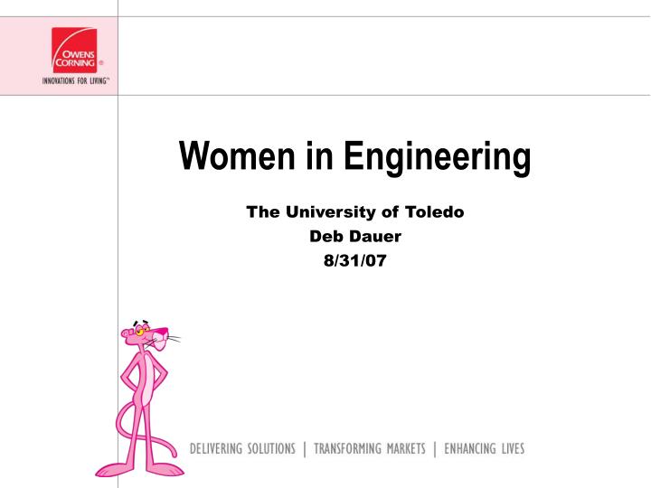 women in engineering