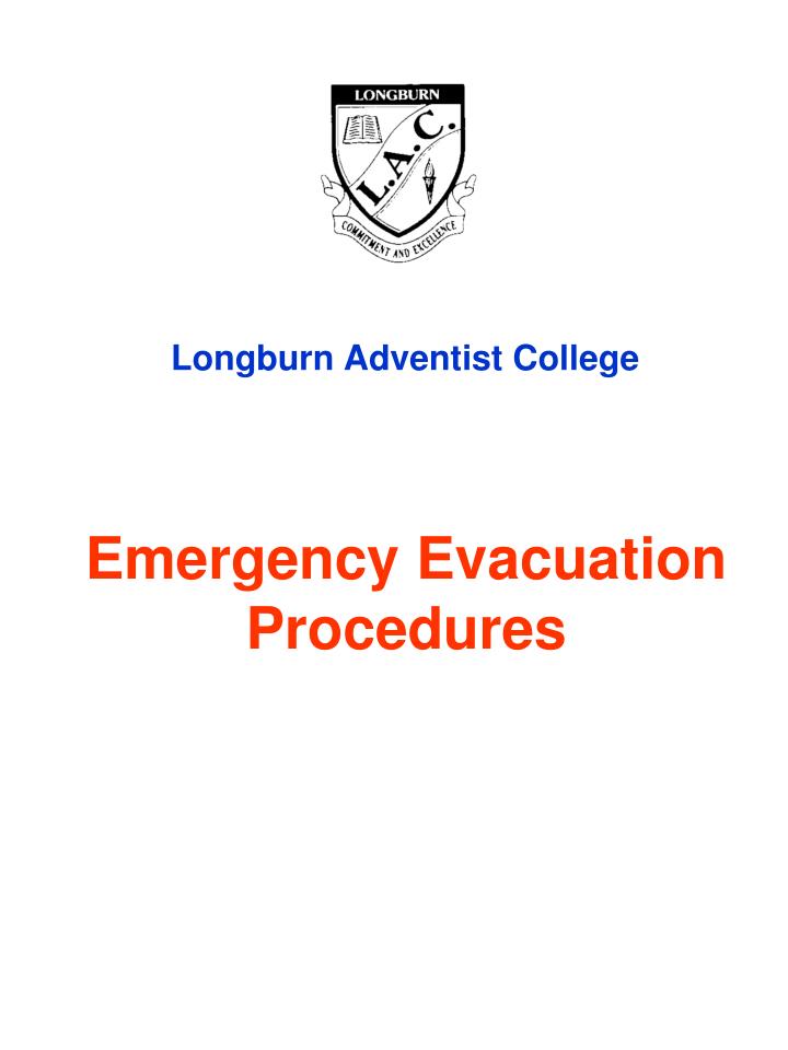 emergency evacuation procedures