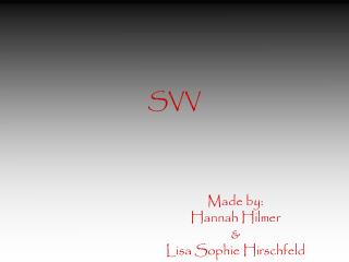 made by hannah hilmer lisa sophie hirschfeld