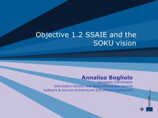 Objective 1.2 SSAIE and the SOKU vision