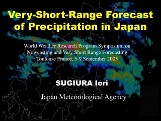 Very-Short-Range Forecast of Precipitation in Japan