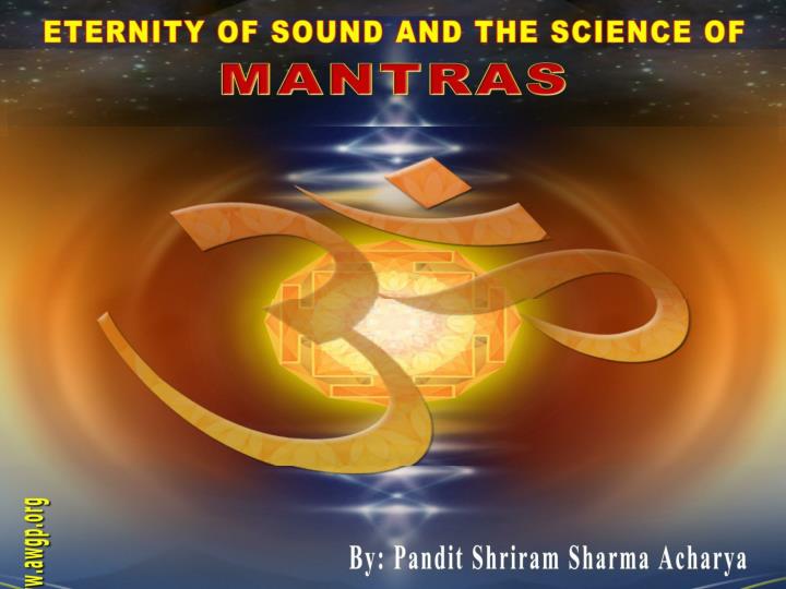 eternity of sound and the science of mantra