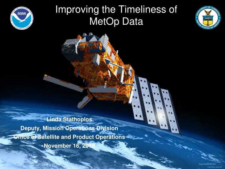improving the timeliness of metop data