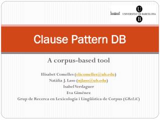 clause pattern db