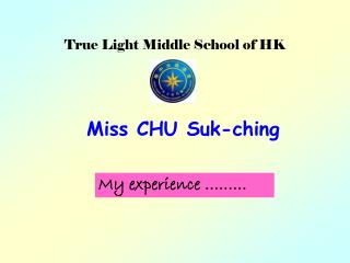 Miss CHU Suk-ching