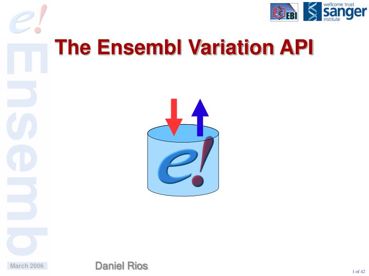 the ensembl variation api