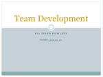 Team Development - slide 1